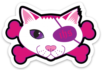 Mizz Violet Die Cut Sticker (OG Logo)